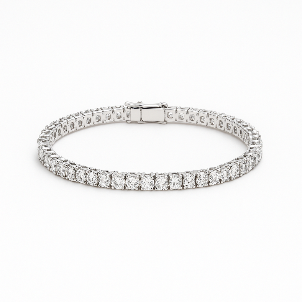 Tennis Moissanite Diamond Bracelet