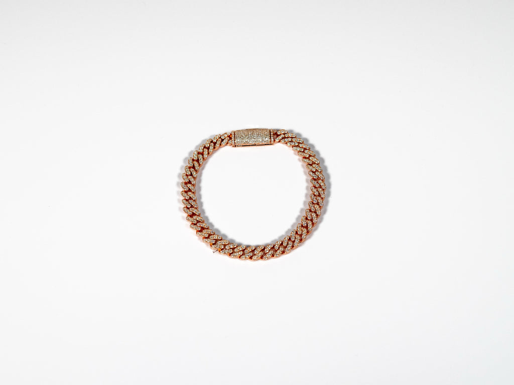 Cuban Moissanite Bracelets Mens