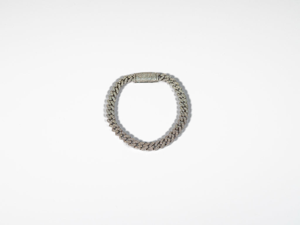 Cuban Moissanite Bracelets Mens