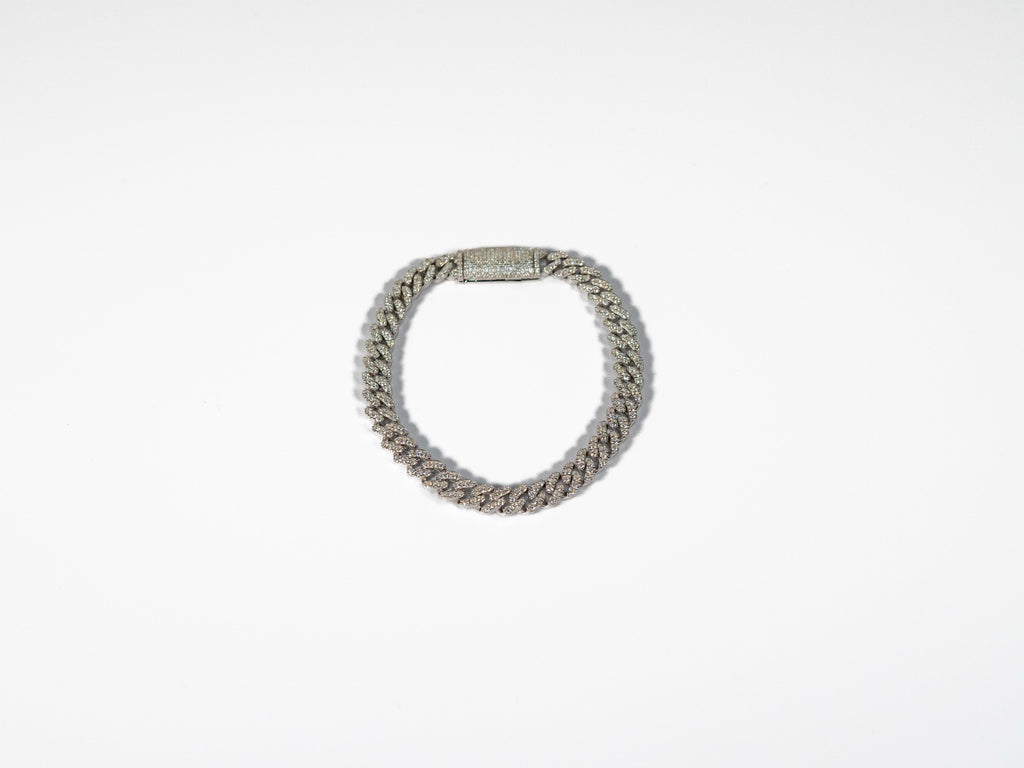 Cuban Moissanite Bracelets Mens