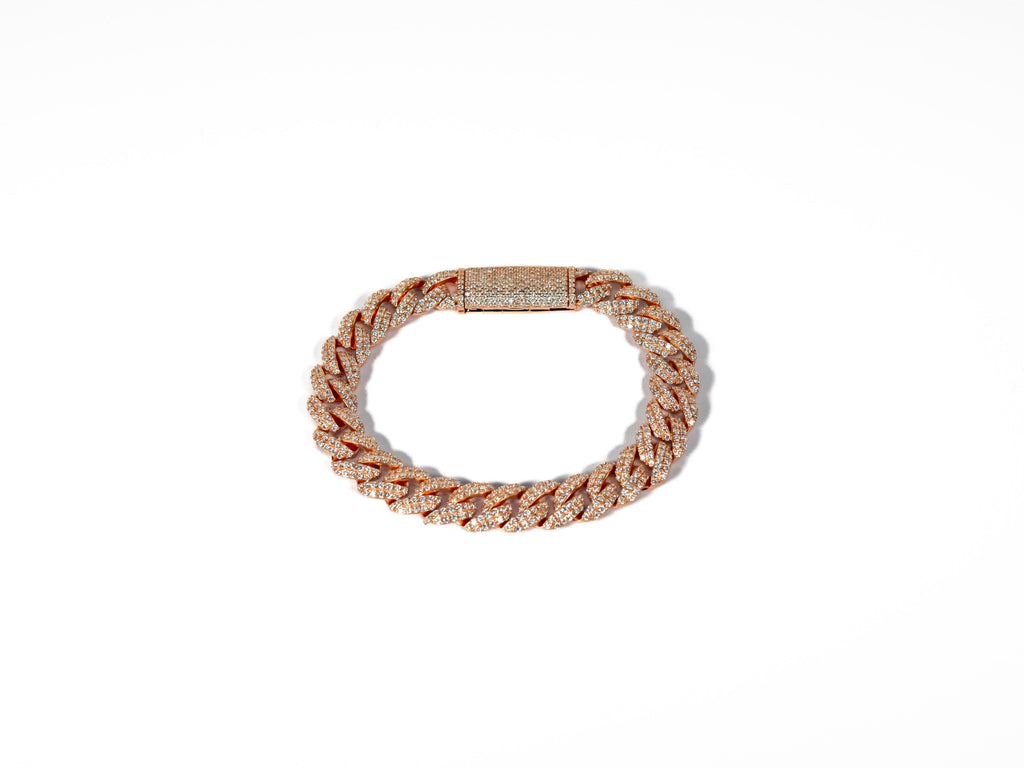 Cuban Moissanite Bracelets Mens